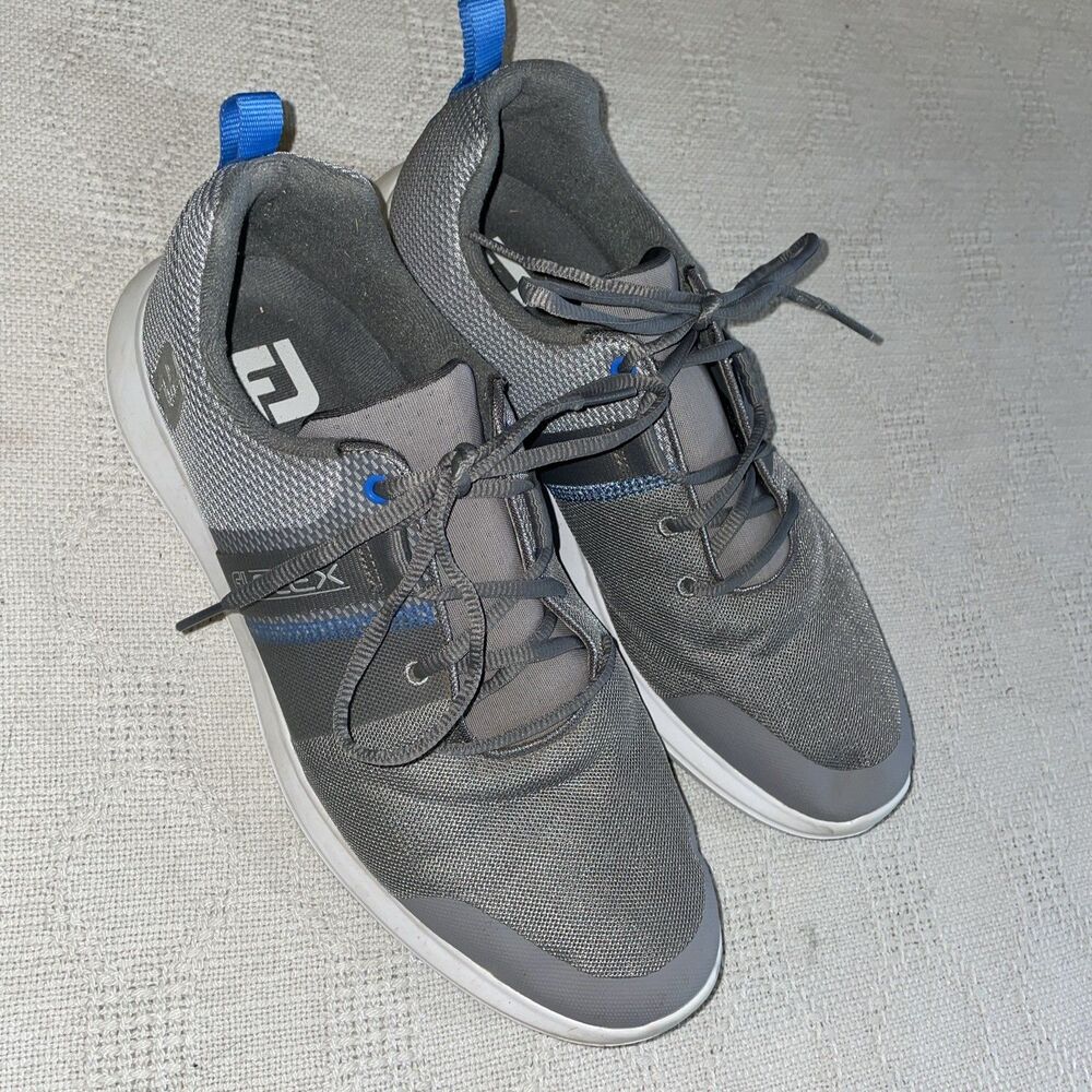 Footjoy Men’s Athletic Shoes Size 10 M Gray Athleisure Activewear Golf
